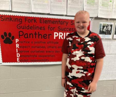 Sinking Fork Student Honored as Military Child of the Month Sinking Fork Student Honored as Military Child of the Month