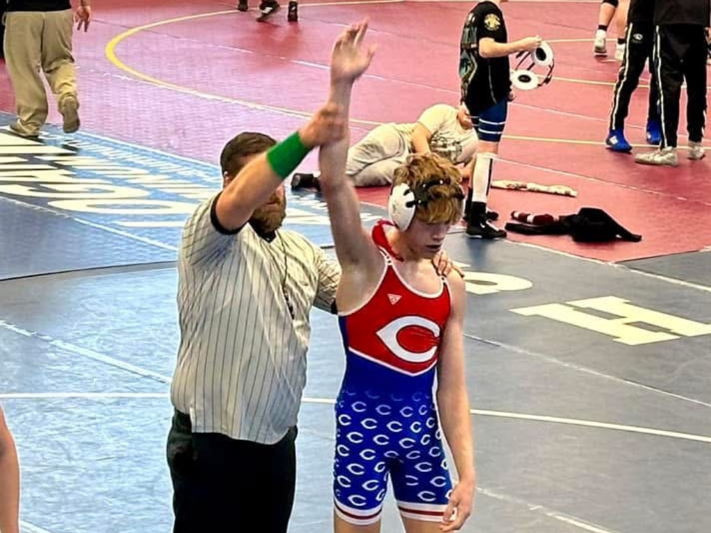 Christian County Wrestling Excels at Region 1 Tournament