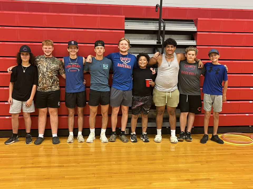 CCHS Baseball Gives Back at Millbrooke Elementary