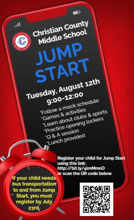 CCMS Hosts Jump Start for Incoming 6th Graders CCMS Hosts Jump Start for Incoming 6th Graders