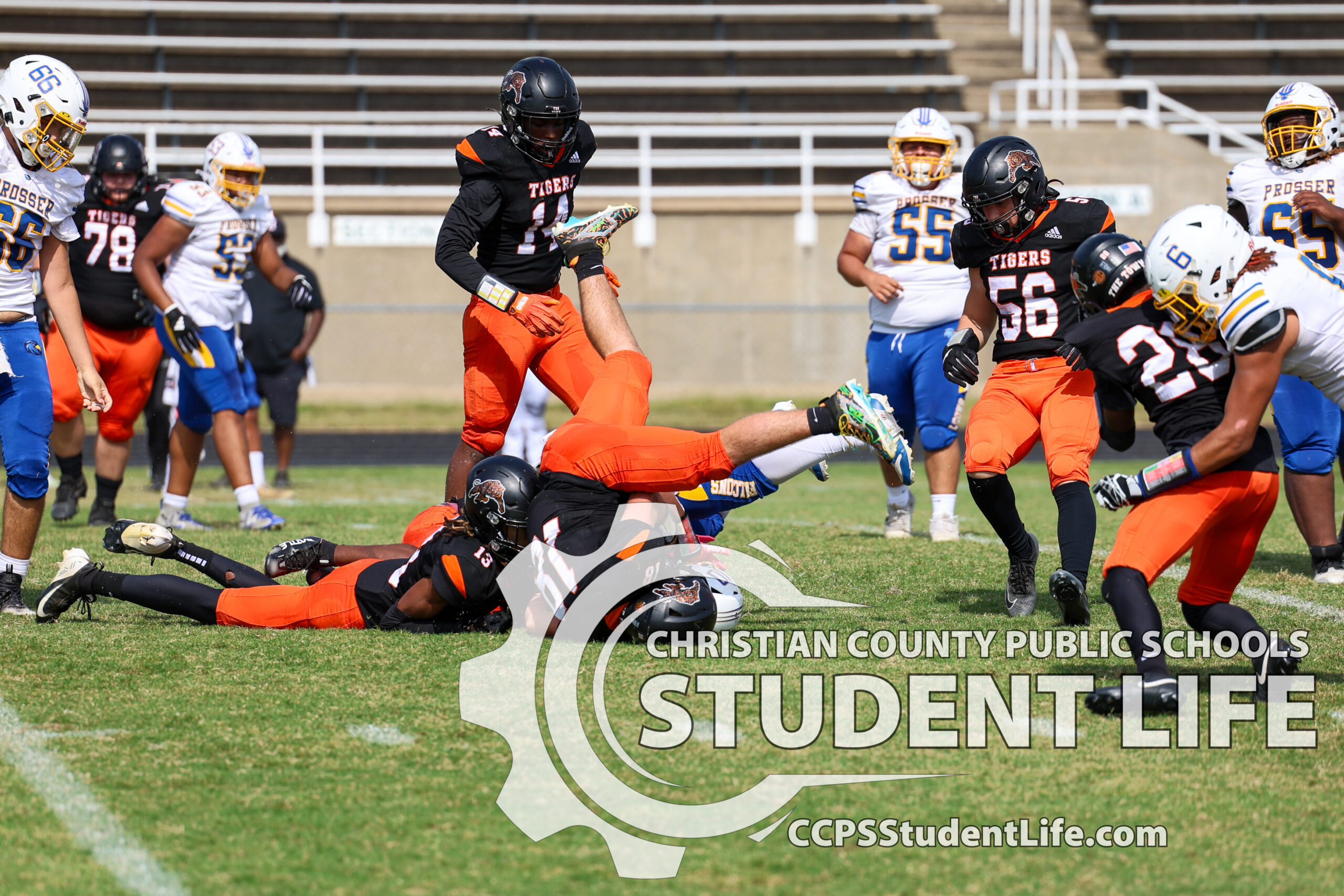 Hopkinsville Tigers Dominate Prosser with 55-0 Shutout Hopkinsville Tigers Dominate Prosser with 55-0 Shutout