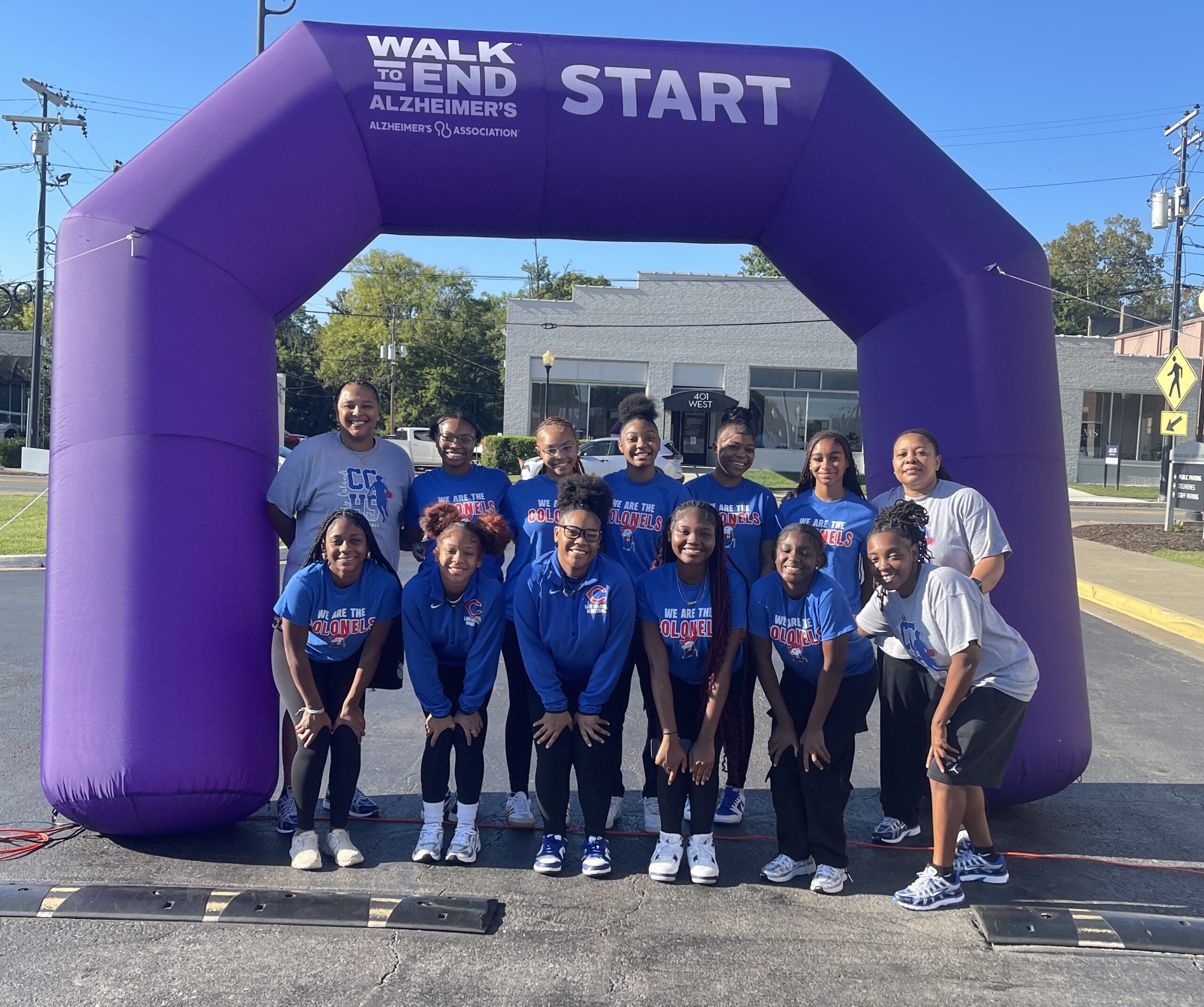 Lady Colonels Walk to End Alzheimer’s