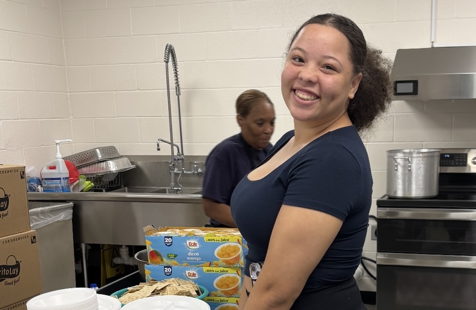 Workforce Wednesday: Justice Hopkins Serves Up Skills and Smiles