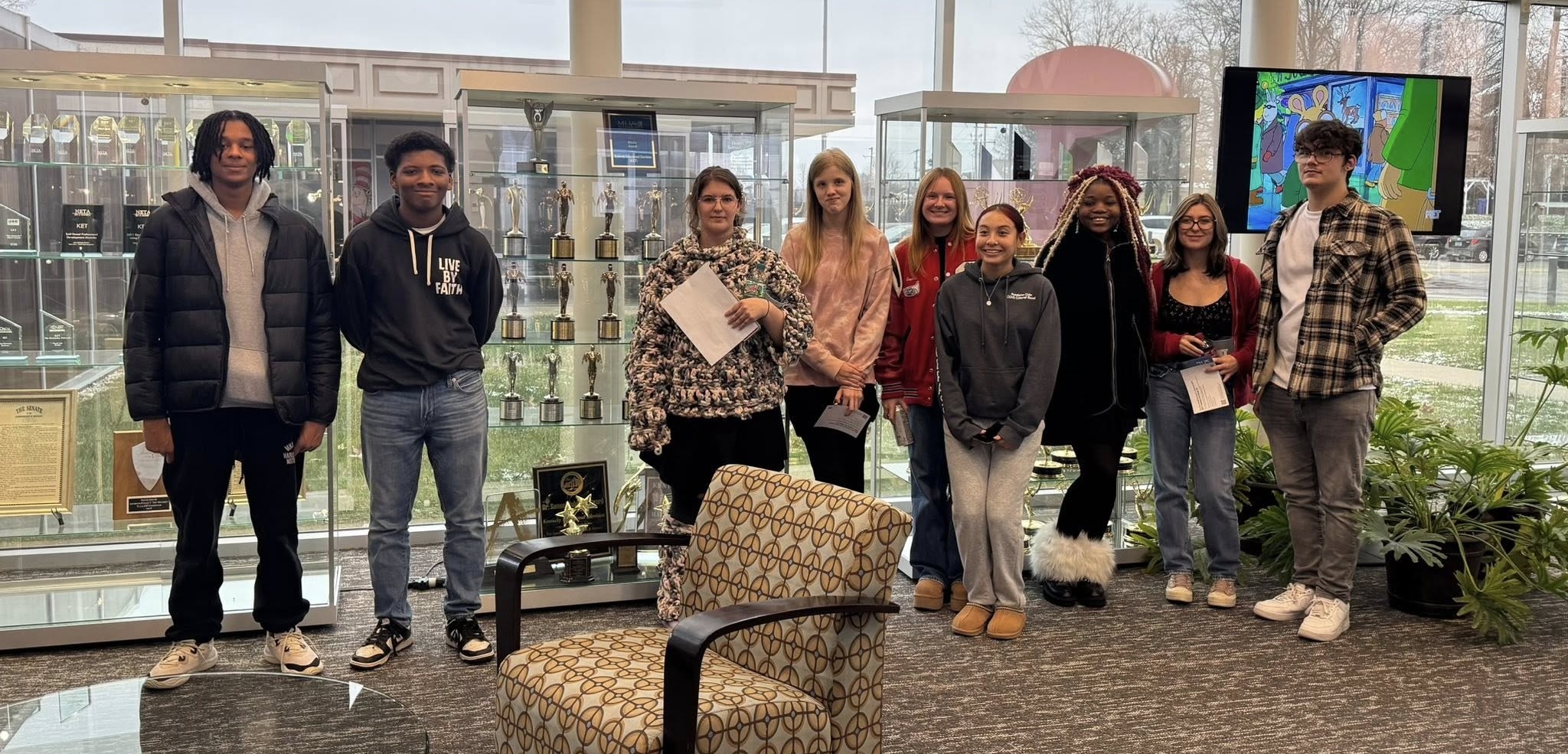 Gateway STLP Team Experiences Real-World Media Production at KET Studios