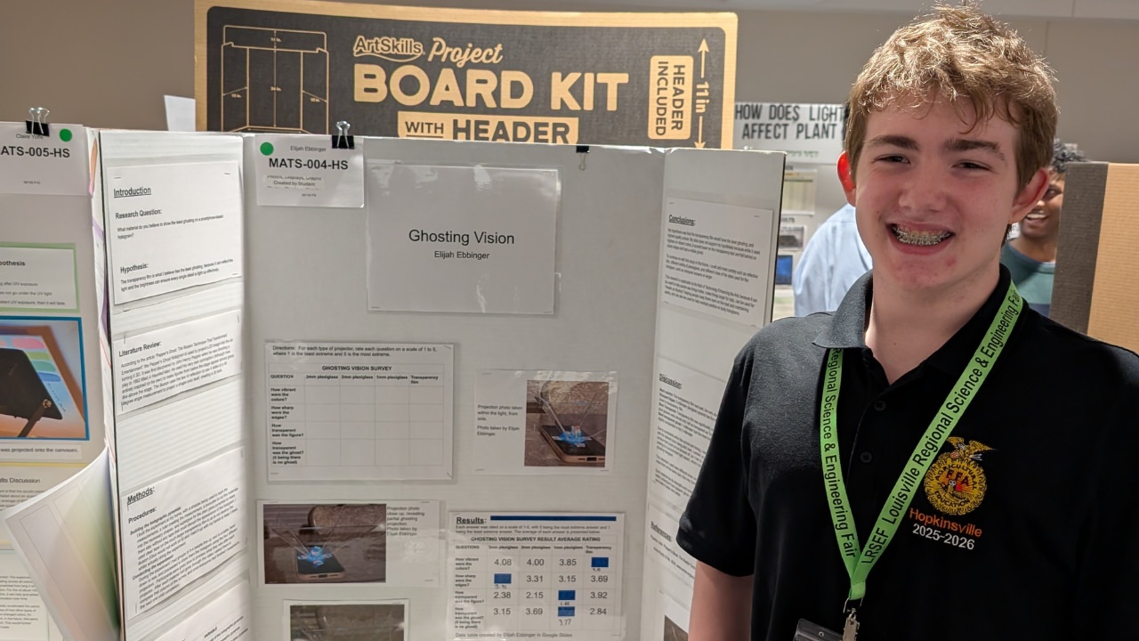 CCPS Gifted and Talented Students Earn Honors at Regional Science Fair